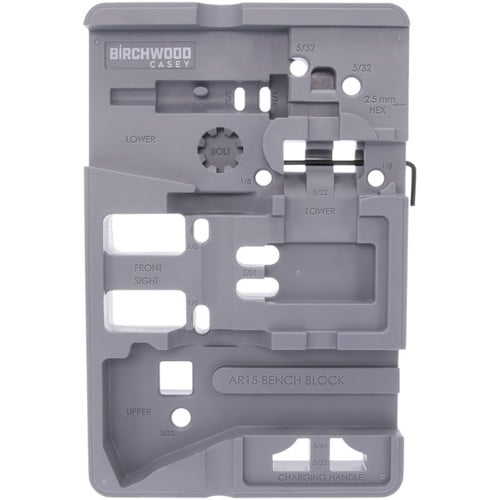 BIRCHWOOD CASEY Bench Block Gray AR-15 for sale at KYGUNCO.