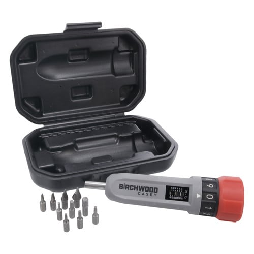 BIRCHWOOD CASEY Torque Wrench Set Gray/Red AR-15 Firearm for sale at KYGUNCO.