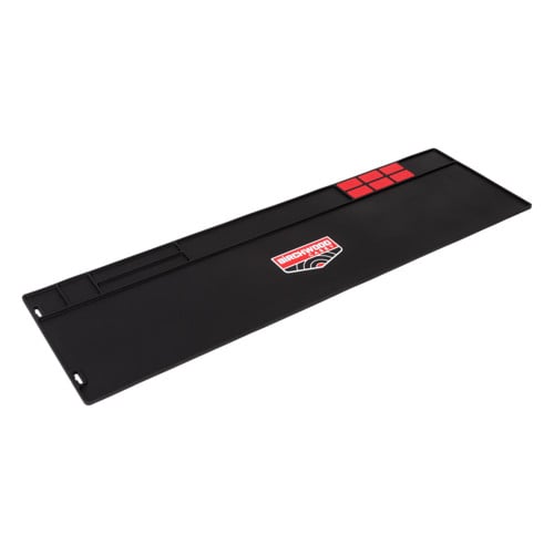 BIRCHWOOD CASEY Rifle Cleaning Mat Black/Red Rubber 36 x 11 for sale at KYGUNCO.
