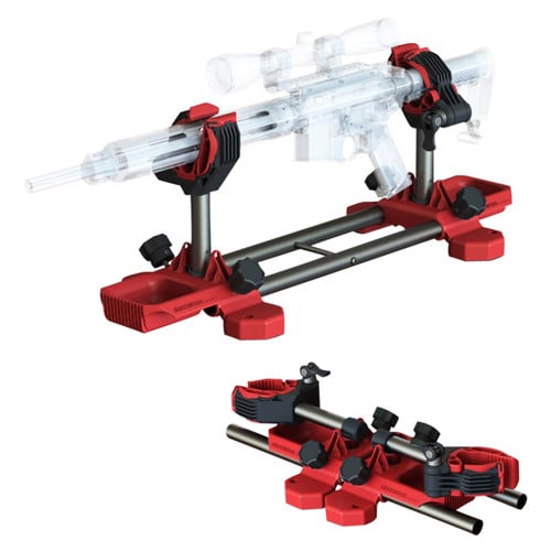 BIRCHWOOD CASEY Securelock Gun Vise Steel Black/Red Adjustable for sale at KYGUNCO.