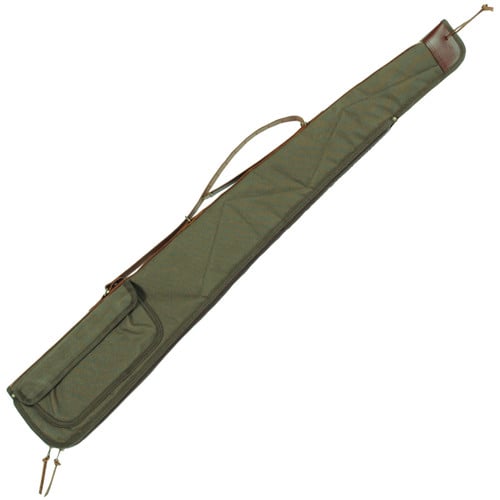 BOB ALLEN Canvas Shotgun Case Green Canvas 44" Shotgun for sale at KYGUNCO.