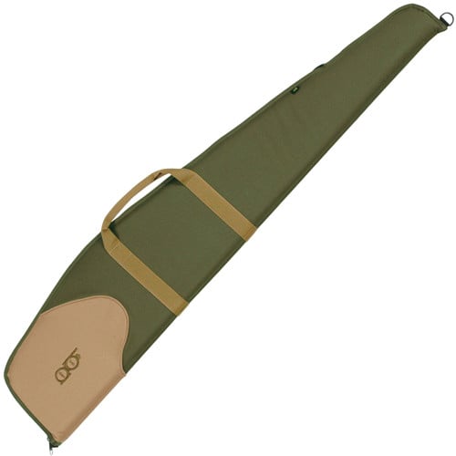 BOB ALLEN Classic Rifle Case 44" Olive Green/Khaki Foam Pad for sale at KYGUNCO.