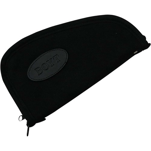 BOYT HARNESS Heart-Shaped Pistol Case Black Canvas for sale at KYGUNCO.