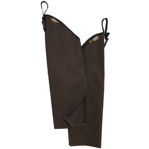 BOYT HARNESS Rattlers Chaps 1000D Nylon Brown Husky 30" Chaps for sale at KYGUNCO.