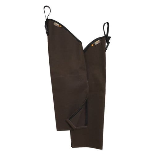 BOYT HARNESS Rattlers Chaps 1000D Nylon Brown Regular 26" Adj for sale at KYGUNCO.