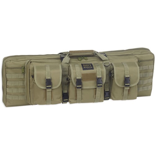 BULLDOG BDT Tactical Double 37" Green 3 Accessory Pocket for sale at KYGUNCO.