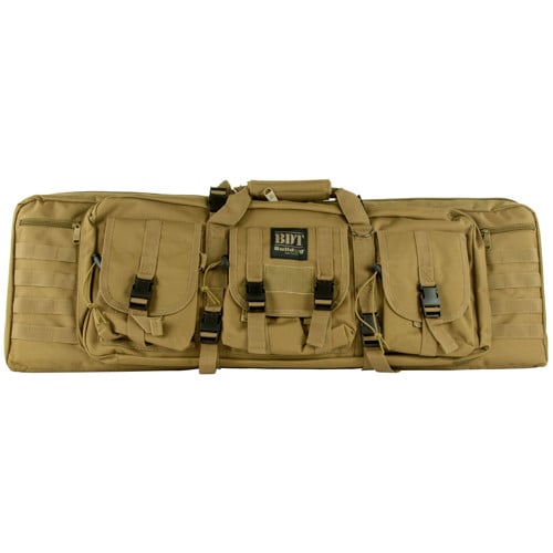 BULLDOG BDT Tactical Double 37" Tan 3 Accessory Pocket for sale at KYGUNCO.