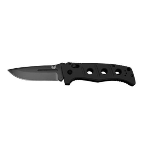 BENCHMADE Adamas 3.82" Drop Point Plain Edge Coated Finish for sale at KYGUNCO.