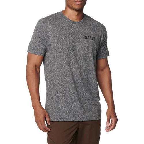 5.11 TACTICAL Triblend Legacy Tee Charcoal for sale at KYGUNCO.