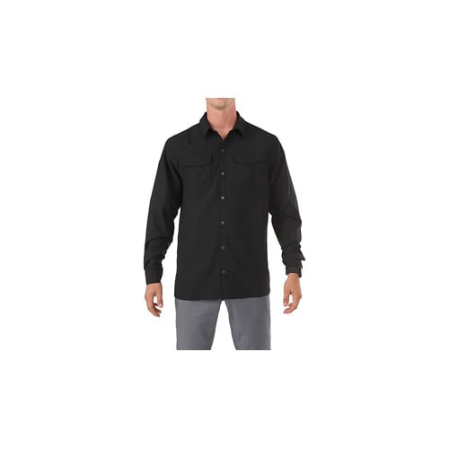 5.11 TACTICAL Freedom Flex LS Shirt Black for sale at KYGUNCO.
