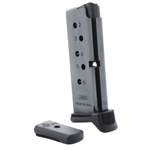 DURAMAG Replacement Blk Detachable 6rd 380 ACP -LCP/LCP II for sale at KYGUNCO.