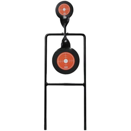 CHAMPION Gong Spinner Target 3" Top/4.7" Bottom Black/Org for sale at KYGUNCO.