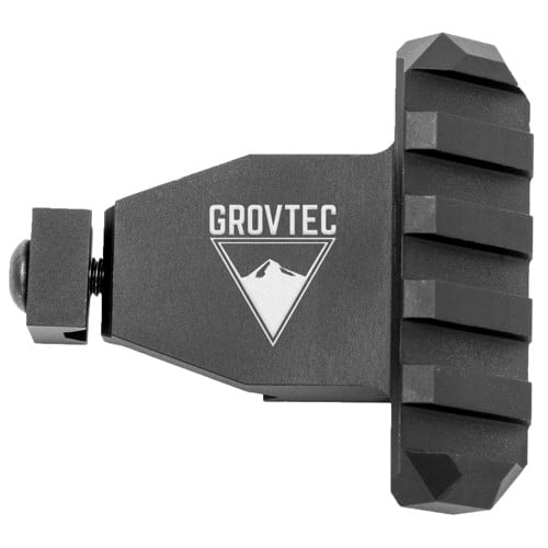 GROVTEC Picatinny Rail Angled Black Anodized Aluminum for sale at KYGUNCO.