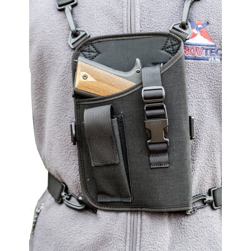 GROVTEC Trail Pack Shoulder Black Lg Semi-Auto 4.5"-5" RH for sale at KYGUNCO.