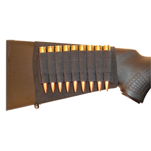 GROVTEC Buttstock Cartridge Holder for Rifle 9rd Elastic for sale at KYGUNCO.