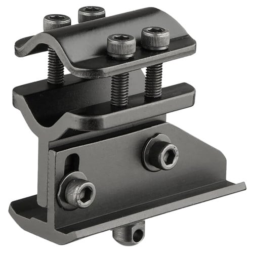HARRIS BIPODS No. 4 Bipod Adapter Univ Barrel Mount Black Steel for sale at KYGUNCO.