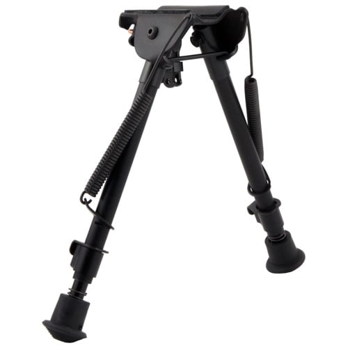 HARRIS BIPODS Non-Swivel L Swivel Stud 9"-13" Blk Notched Legs for sale at KYGUNCO.