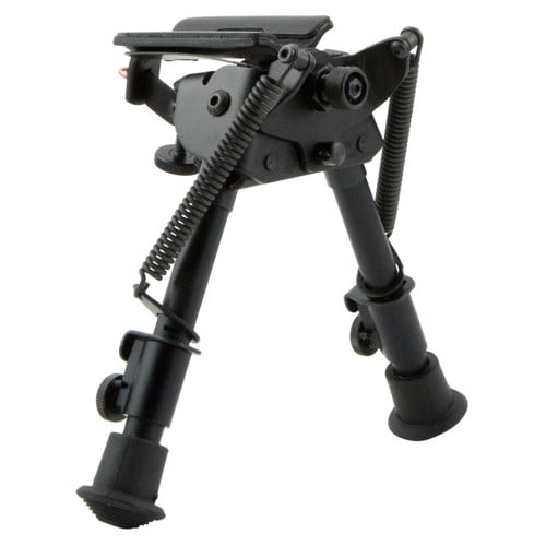 HARRIS BIPODS BR Swivel Stud 6"-9" Black Steel Rubber Feet for sale at KYGUNCO.