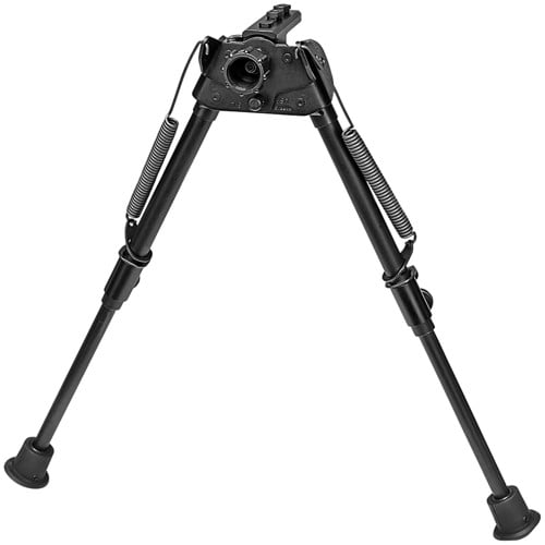 HARRIS BIPODS Swivel L M-Lok 9"-13" Black Steel Rubber Feet for sale at KYGUNCO.