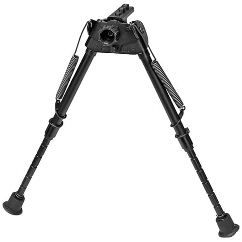 HARRIS BIPODS Swivel L M-Lok 9"-13" Blk Notched Legs Rubber Feet for sale at KYGUNCO.