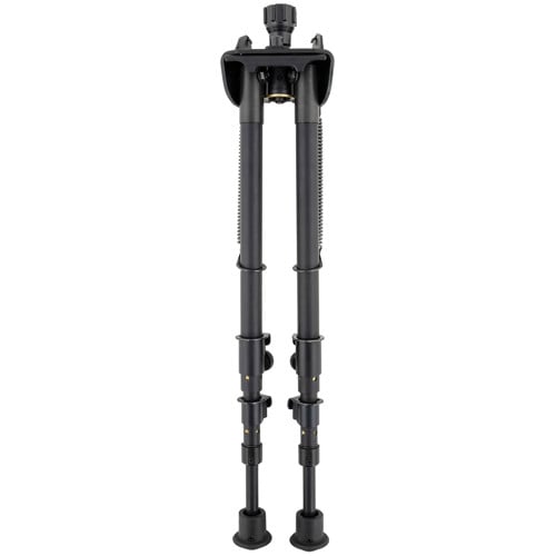 HARRIS BIPODS Swivel 25C Picatinny 13.5"-27" Black Rubber Feet for sale at KYGUNCO.