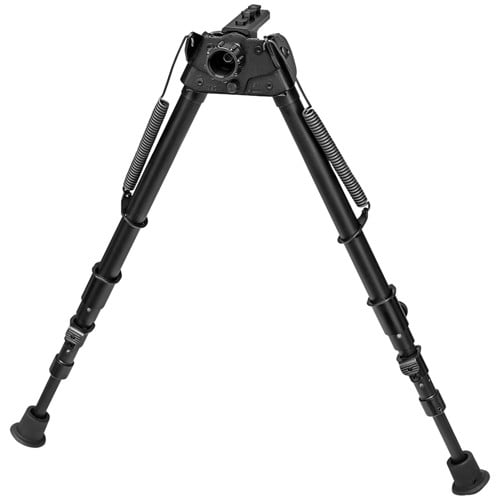 HARRIS BIPODS Swivel 25C M-Lok 13.5"-27" Black Steel Rubber Feet for sale at KYGUNCO.