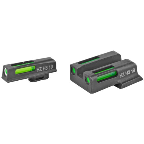 HIVIZ LiteWave H3 Sight Set SW EZ380 Green Tritium White for sale at KYGUNCO.
