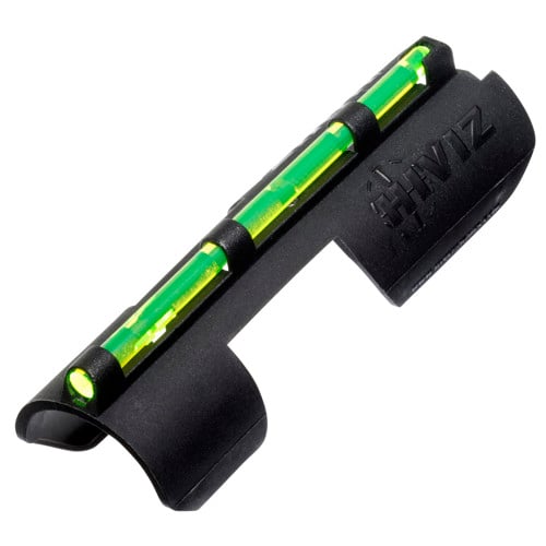 HIVIZ Plain Barrel Snap-On Front Sight Black/Grn/Red FO for sale at KYGUNCO.
