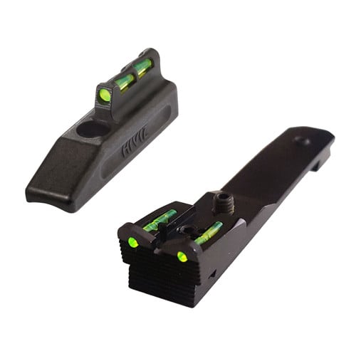 HIVIZ Henry 22 LR Interchangeable Front SightSet Blk/Grn for sale at KYGUNCO.