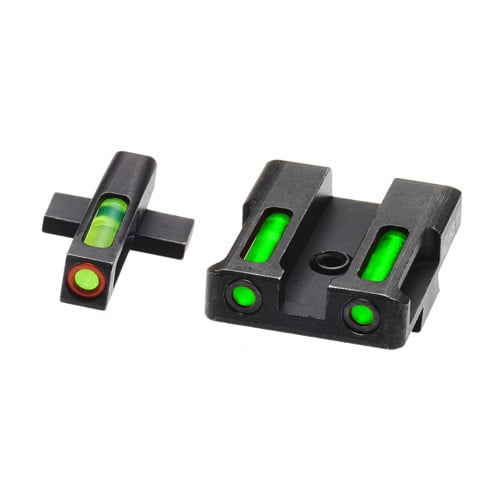 HIVIZ LiteWave H3 Sight Set Springfld XD Grn Tritium/Org for sale at KYGUNCO.