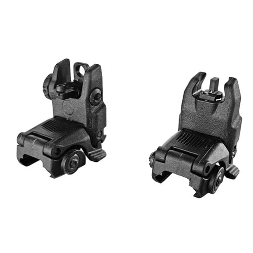 HIVIZ Folding AR Back Up Sight Black Folding for AR15 for sale at KYGUNCO.