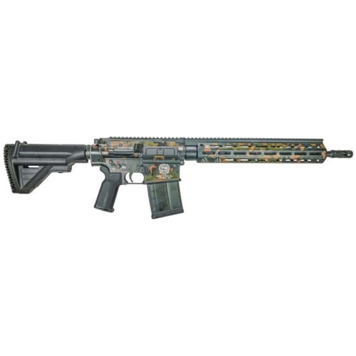 HK USA MR762A1 75th Anniversary 7.62x51 NATO 16.5" 10rd - Flecktarn Camo for sale at KYGUNCO.