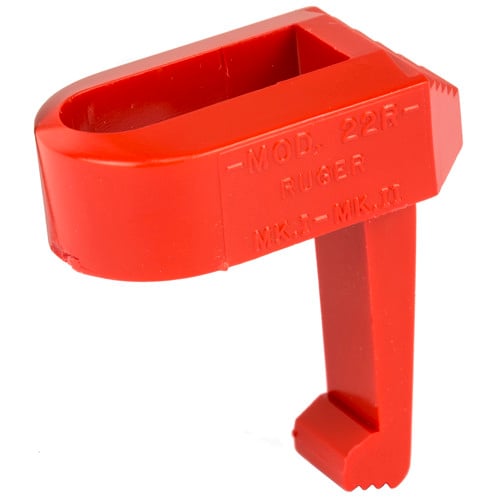 HKS Speed Mag Loader Plastic Red 22LR Ruger Mark I/II for sale at KYGUNCO.