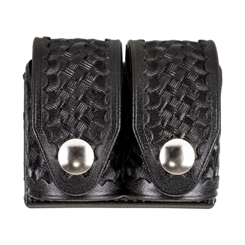 HKS SpeedLoader Case Double Blk Basket Weave Med 2.25" for sale at KYGUNCO.