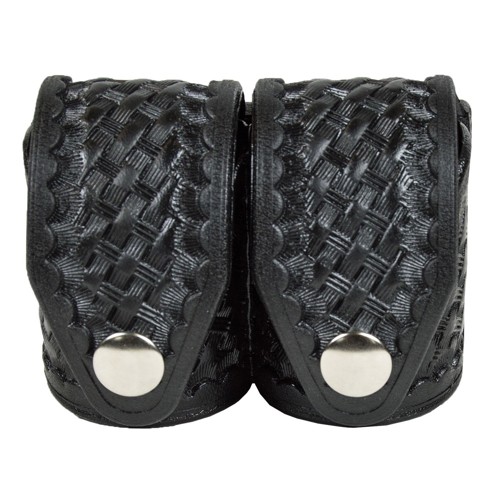 HKS SpeedLoader Case Double Blk Basket Weave Lg 2.25" for sale at KYGUNCO.