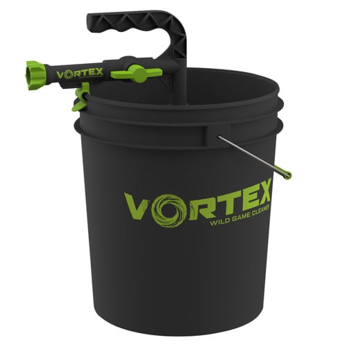 HME Wild Game Cleaner Black/Green ABS Plastic w bucket for sale at KYGUNCO.
