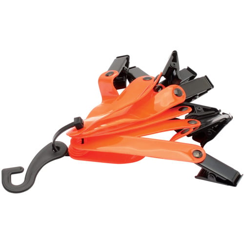 HME Trail Markers Orange 3" Heavy Duty Metal Clip 10pk for sale at KYGUNCO.