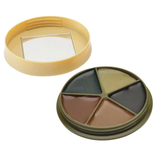 HME Camo Face Paint Kit -Blk/Brn/Grn/Sand/Light Grn for sale at KYGUNCO.
