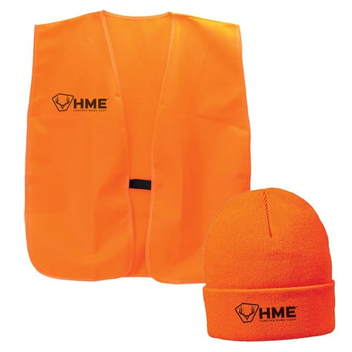 HME Orange Safety Vest & Beanie for sale at KYGUNCO.