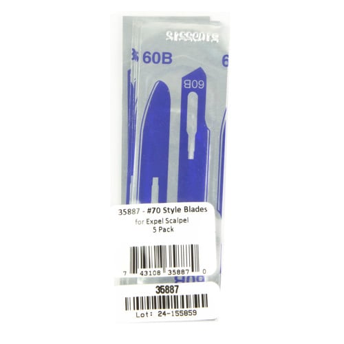 HOGUE Expel Replacement Blades High Carbon Steel 5 #70 for sale at KYGUNCO.