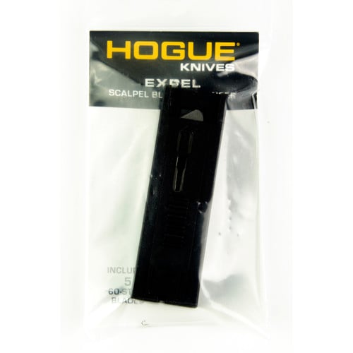 HOGUE Expel Blade Dispenser Black Poly Incl 5 #60 Blades for sale at KYGUNCO.