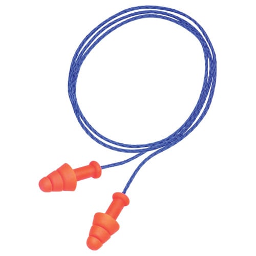HOWARD LEIGHT Corded Ear Plugs Smart Fit Foam 25dB Orange 2 Pair for sale at KYGUNCO.
