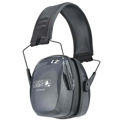 HOWARD LEIGHT Leightning L2F Slim Passive Muff 27dB Gray/Black for sale at KYGUNCO.