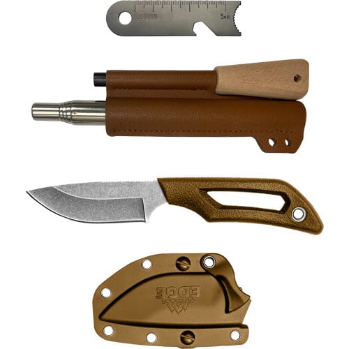 OUTDOOR EDGE Pivot Drop Point + Ferro Rod + Pocket Bellows for sale at KYGUNCO.