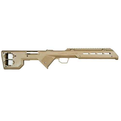 DESERT TECH Trek-22 Rifle Chassis FDE Bullpup Rgr 10/22 26.75" for sale at KYGUNCO.