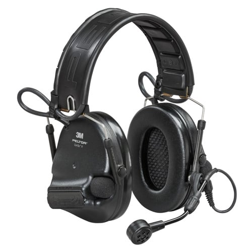 3M PELTOR ComTac VI Defender Electronic Earmuff Black NIB for sale at KYGUNCO.