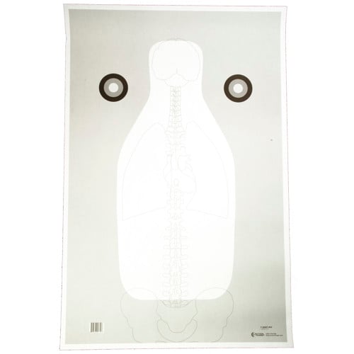 ACTION TARGET FBI Q Target w/ Vital Anatomy V2 Training Target B for sale at KYGUNCO.