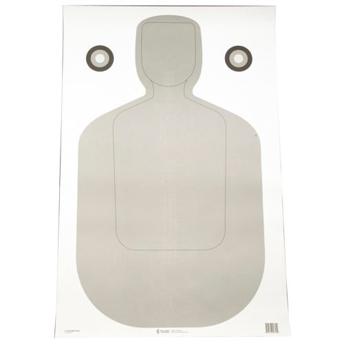 ACTION TARGET TQ-21 Qualification Target White and Gray 23"x35" for sale at KYGUNCO.