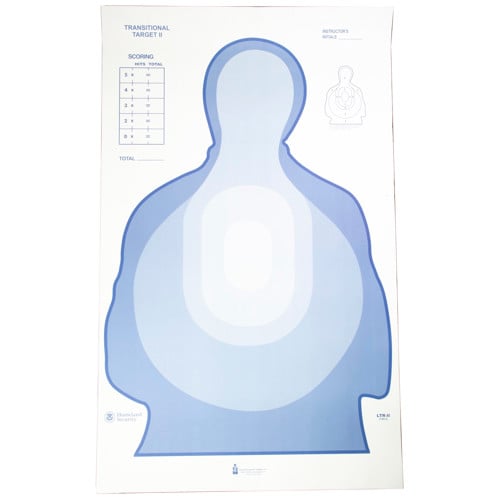 ACTION TARGET US Dept. of the Treasury Transitional Target II Bl for sale at KYGUNCO.