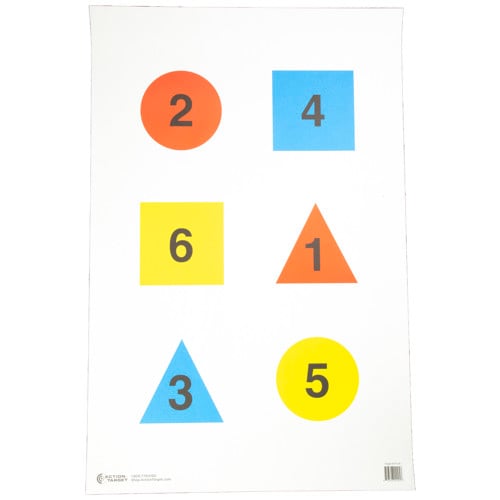 ACTION TARGET Discretionary Command Training Target V2-A 23" x 3 for sale at KYGUNCO.